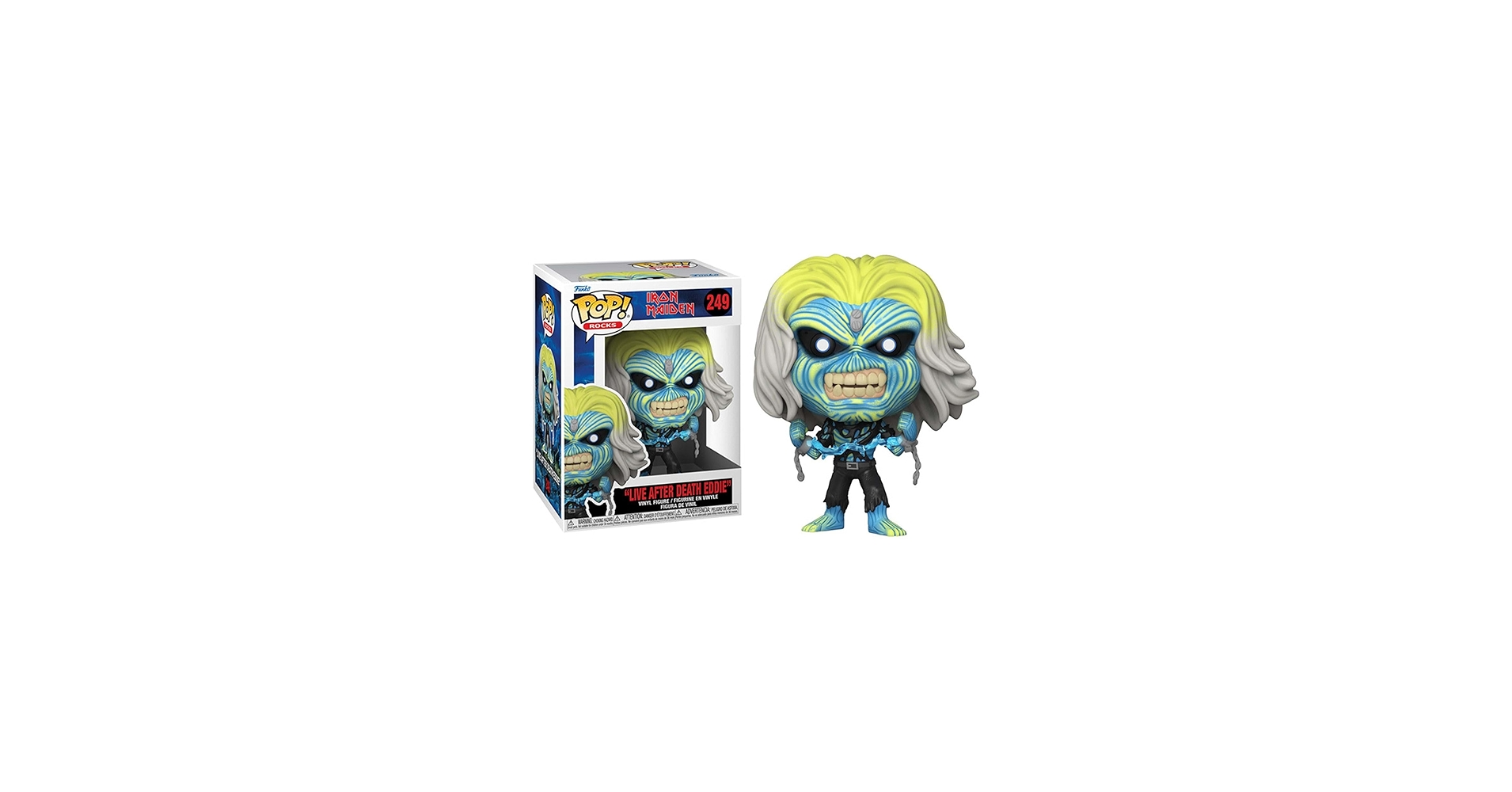 Amazon.com: Funko POP Rocks: Iron Maiden - Eddie - Live